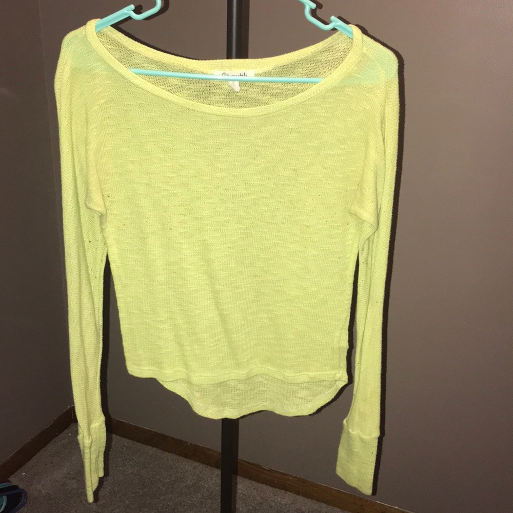 See thru long sleeve